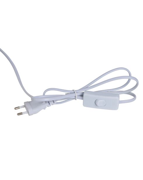 Lamp Paese bruin en ecru - 20 x 40 cm