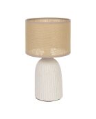 Essencia ecrufarbene Lampe - 16 x 28 cm