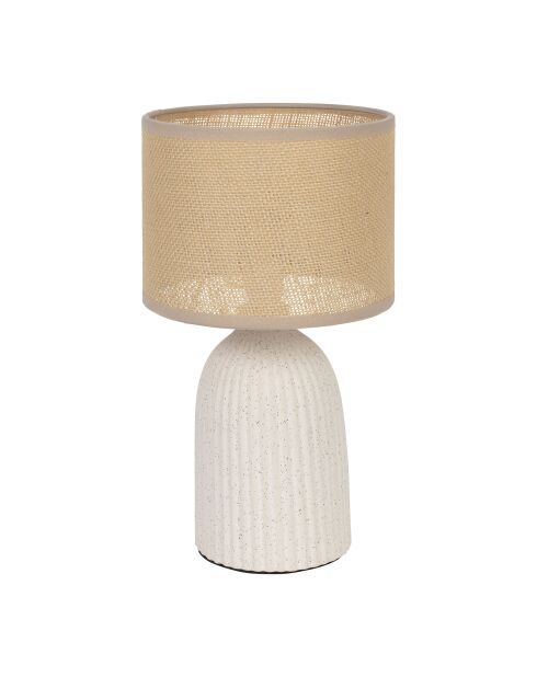 Essencia ecrufarbene Lampe - 16 x 28 cm