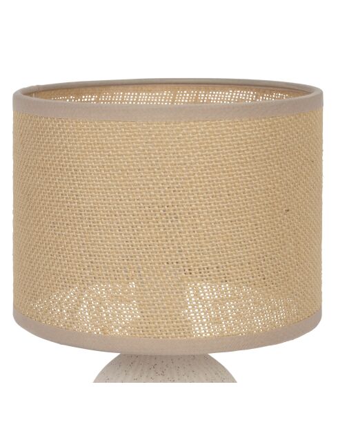 Essencia ecrufarbene Lampe - 16 x 28 cm