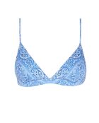 Sportieve Bandana azzurra bikinitop