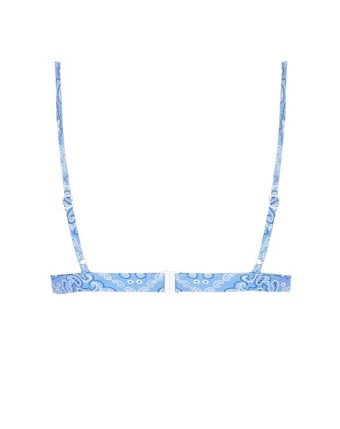 Sportieve Bandana azzurra bikinitop