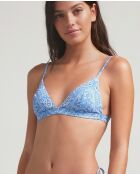 Sportieve Bandana azzurra bikinitop