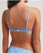 Sportieve Bandana azzurra bikinitop