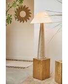 Paese Stehleuchte braun mit Rinde - 52 x 103 cm