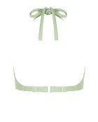 Top de bikini con lazo verde menta
