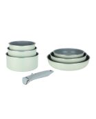 Sitrremovable Family Kochgeschirr-Set aus recyceltem gepresstem Aluminium, 7-teilig, hellgrün