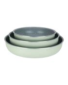 Sitrremovable Family Kochgeschirr-Set aus recyceltem gepresstem Aluminium, 7-teilig, hellgrün