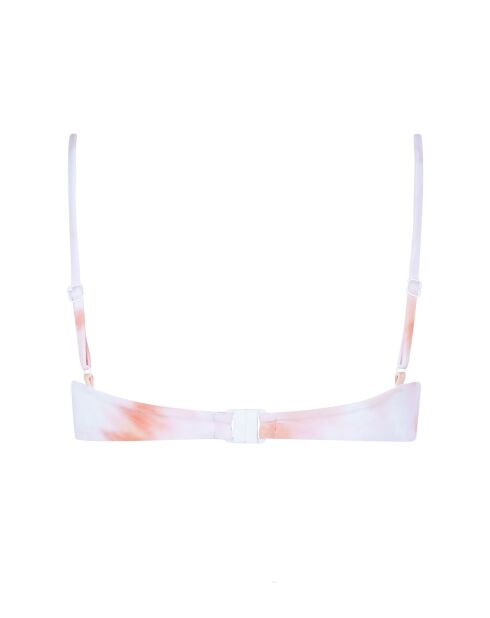 Haut bikini Knot Sunset saumon