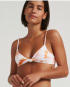 Haut bikini Knot Sunset saumon
