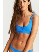 Runner Polo blauwe bikinitop
