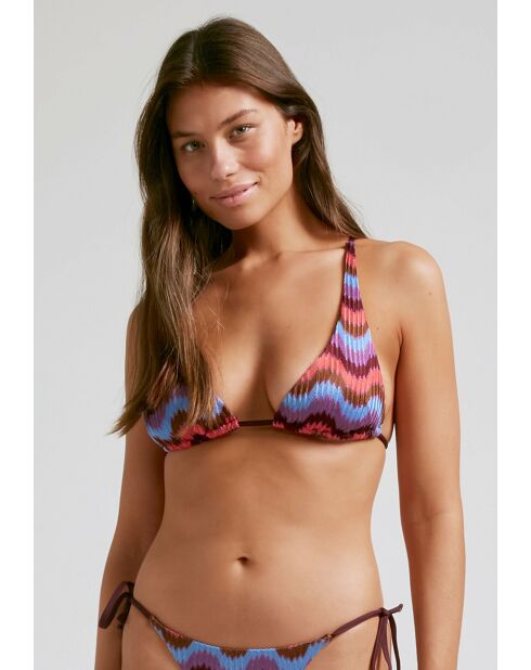 Haut de bikini flame Moonlight multicolore