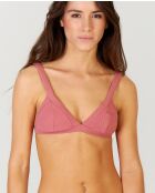 Top de bikini Mood Marsala