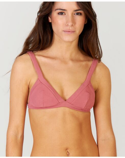 Top de bikini Mood Marsala