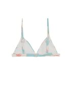 Blauwe sportieve bikinitop Figaro