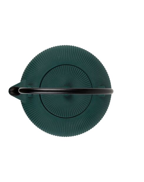 Theepot met groene vlechtjes - 1L