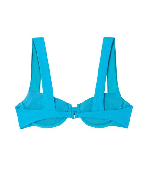 Haut de bikini balconnet Bird bleu
