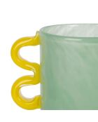 Vase Lumi sauge - 20  x  12,5  x  25,5 cm
