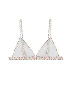 Sportieve bikinitop van Formentor met ecru print