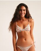 Sportieve bikinitop van Formentor met ecru print