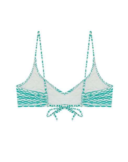 Grünes Bikinioberteil Vela Aurora