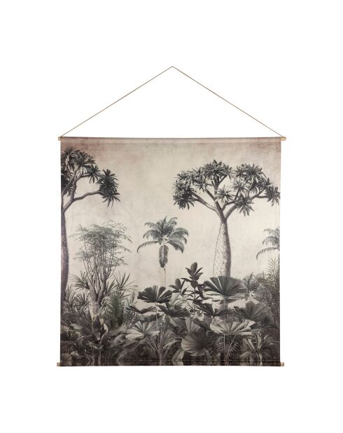 Pinaceae-graue Leinwand - 125 x 150 cm