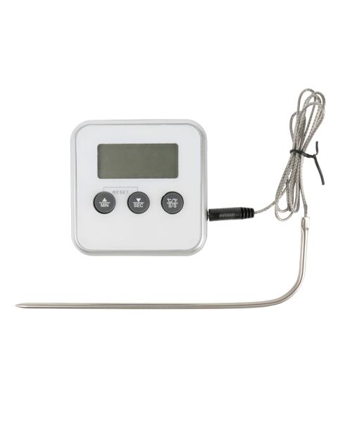 Thermomètre digital plastique - 6x6 cm