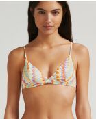Top de bikini multicolor Sporty Freedom