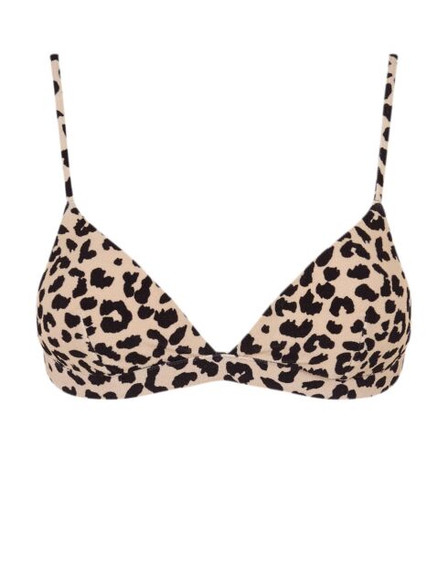 Top de bikini deportivo Leopard Jaguar