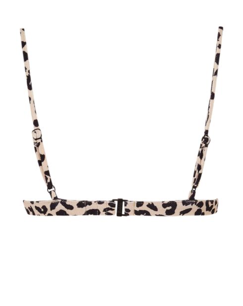 Top de bikini deportivo Leopard Jaguar