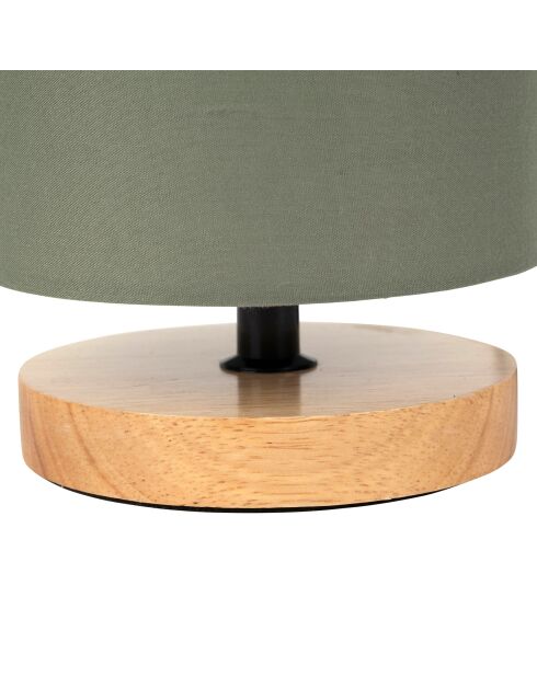 Lampe Filen in Khaki und Natur - 13,5 x 23 cm