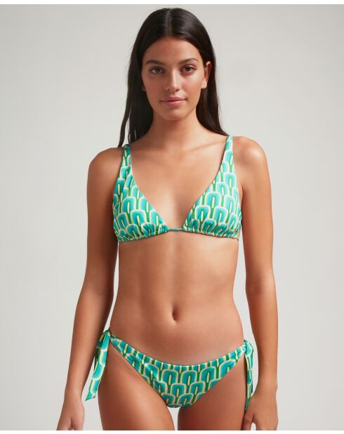 Haut de bikini Flame Calypso multicolore