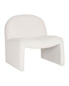 Poltrona minimal ecru - 71 x 69 x 72 cm