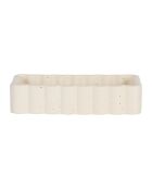Soporte de bolsillo Aurore beige - 18 x 10 x 4 cm