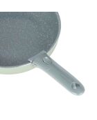 Set di 3 padelle in alluminio pressato Sitrremovable Family verde - D.20/24/28 cm