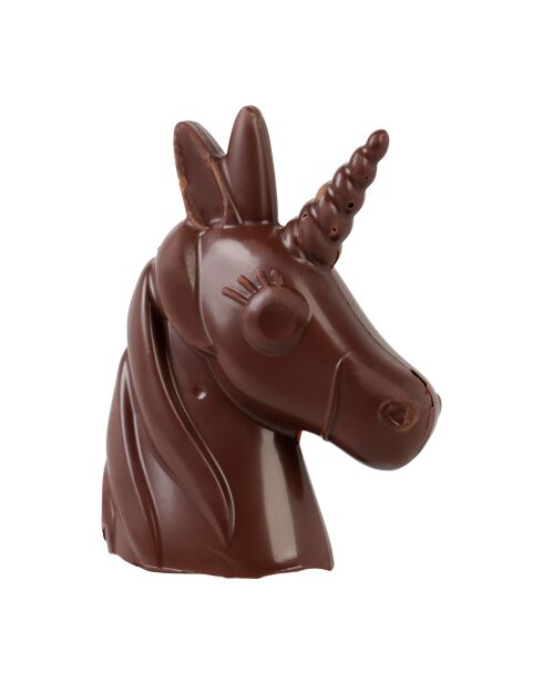 Stampo per cioccolatini in plastica Bonjour-Bonjour a forma di unicorno - 16,5x6x 5,5 cm