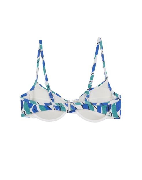 Malibu veelkleurige bikinitop voor op het balkon