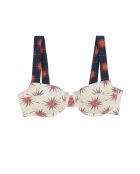 Supernova ecru bikinitop met balkonnet