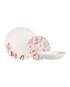 Service à vaisselle porcelaine Décor Neoboudoir - 18 pièces