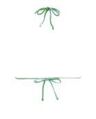 Grünes Triangel-Bikinioberteil Divino