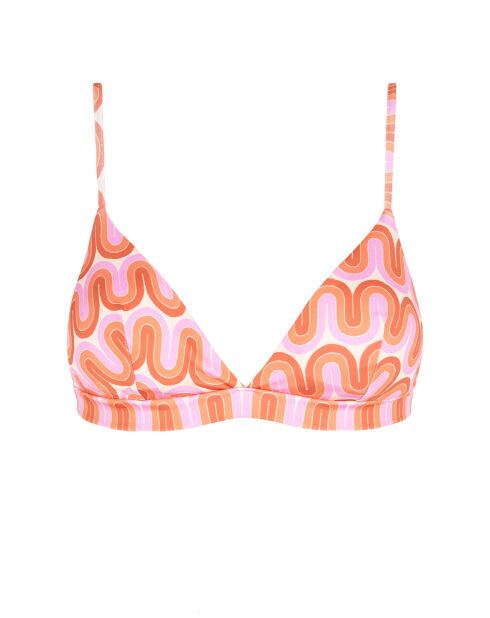 Haut de bikini sportif Groovy multicolore