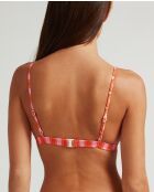 Haut de bikini sportif Groovy multicolore