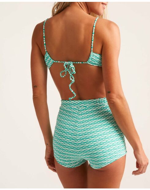 Short Aurora turquoise