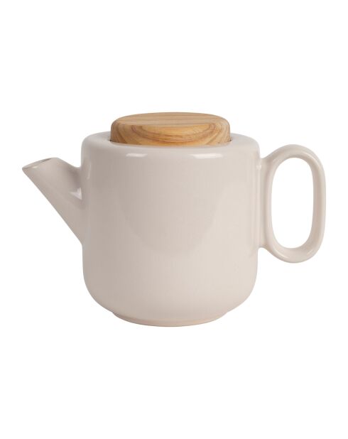 Baltika ecrufarbene Teekanne mit Filter - 1 L