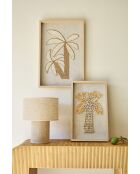 Beige woestijnlamp - 28 x 34,5 cm