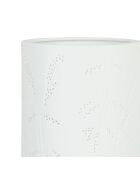 Weiße böhmische Erdlampe - D12xh28 cm