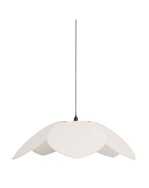 Sospensione Bouclette ecru - D:110 cm