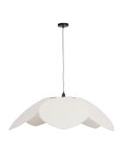 Sospensione Bouclette ecru - D:110 cm