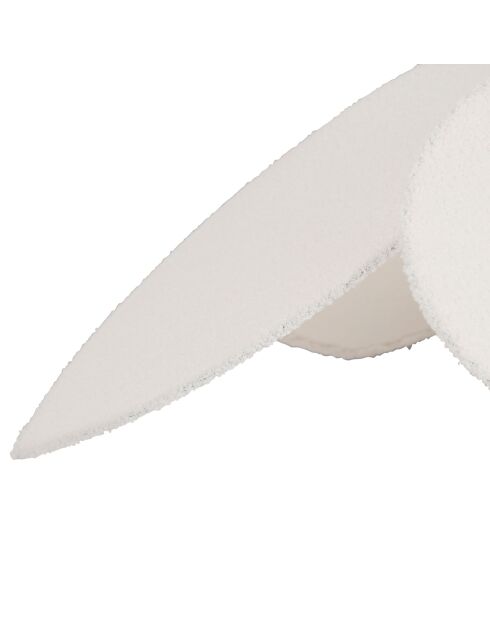 Sospensione Bouclette ecru - D:110 cm