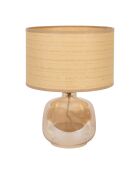 Céleste lamp rook en ecru - 26 x 36 cm